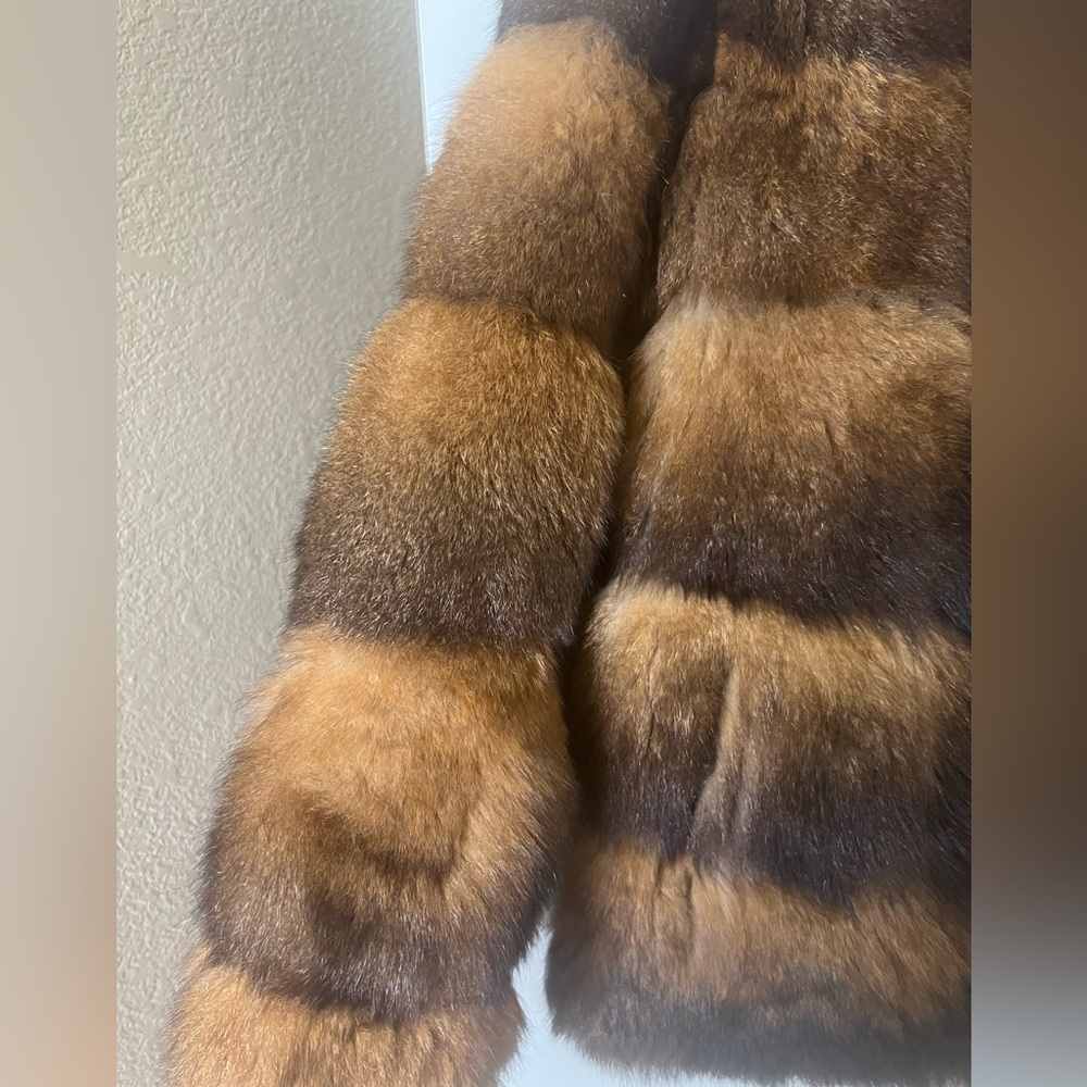 Opossum Canadian Fur Coat Gem